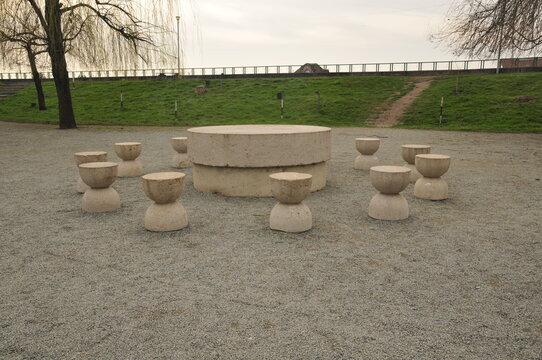 bench in the park