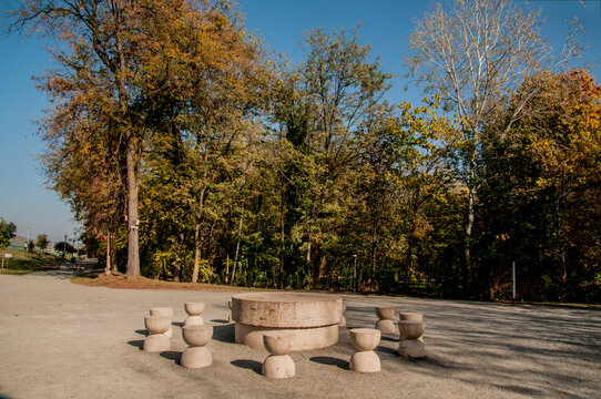 bench in the park