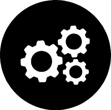 Interlocking gears symbolizing mechanical engineering and industry.