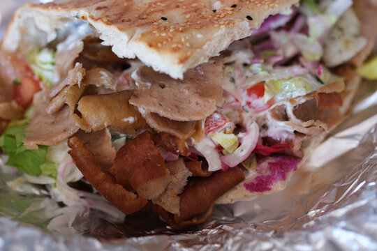 D&ouml;ner im Fladenbrot