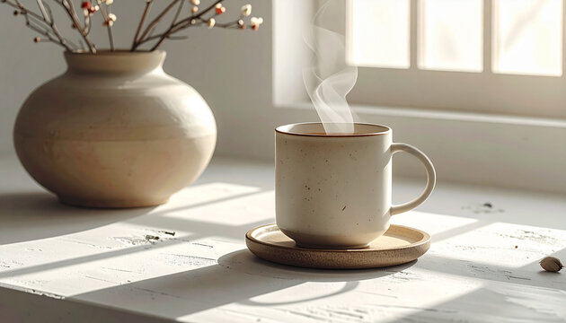 Cozy Coffee Still Life