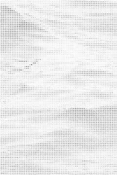 Abstract halftone pattern with black dots