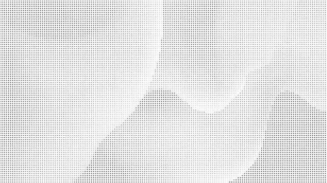 Abstract halftone pattern background with black dots