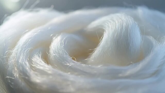 Cotton Fiber Silky Twists Sparkle