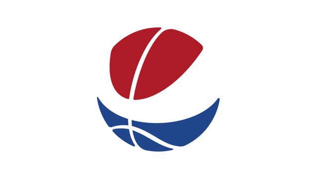Netherlands basketball flag, color vector illustration
