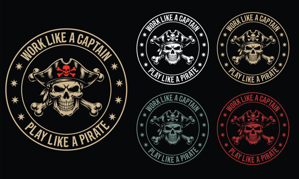 Pirate Skull EPS, Pirate Ship VECTOR, Treasure Chest EPS, Pirate Hat VECTOR, Parrot Mascot EPS, Pirate Captain VECTOR, Jolly Roger EPS, Pirate Sword VECTOR, Anchor Symbol EPS, Pirate Map VECTOR