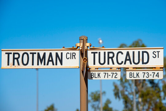 Street Name in Telfer - Western Australia