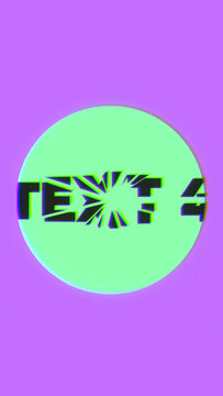 Bold Kinetic Text Logo Reveal | Vertical Energetic Brand Stinger for Short-Form Video