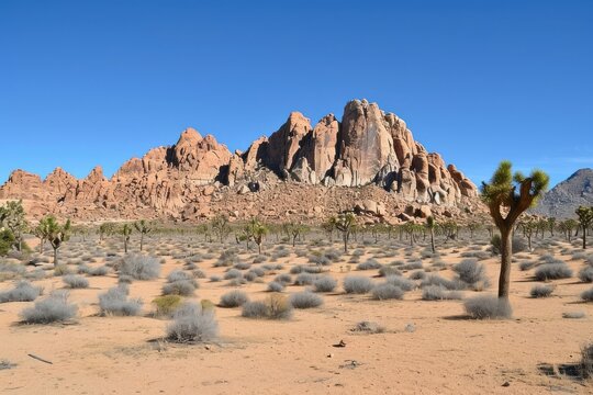 Joshua Tree landscape outdoors nature.