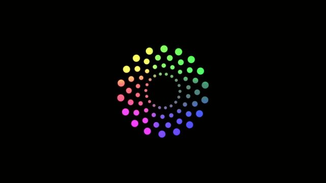 Neon Disco ball seamless VJ loop animation for music broadcast, night clubs, music videos, LED screens and projectors....