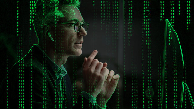 Premium Overlays Matrix 2 &ndash; Digital Code Effects, Futuristic Data Stream Overlays and Cyber Tech Visuals for Cinematic Video Editing and Motion Graphics