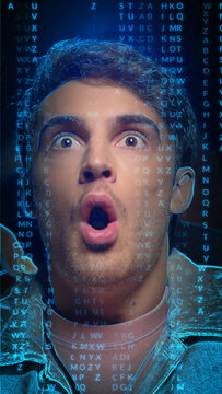 Premium Overlays Matrix 4 VERTICAL &ndash; Digital Code Effects, Futuristic Data Stream Overlays and Cyber Tech Visuals for Cinematic Video Editing and Motion Graphics
