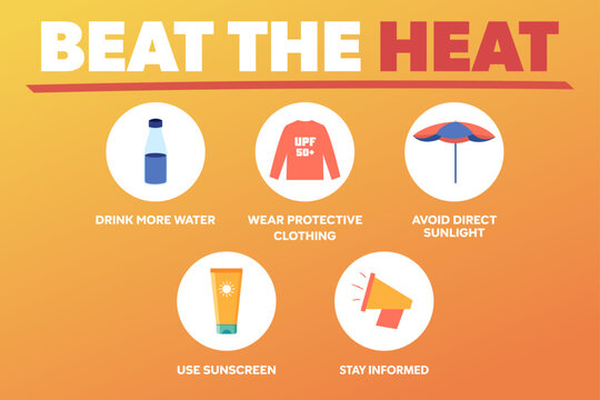 Beat the heat with essential tips for staying cool and safe during hot weather.