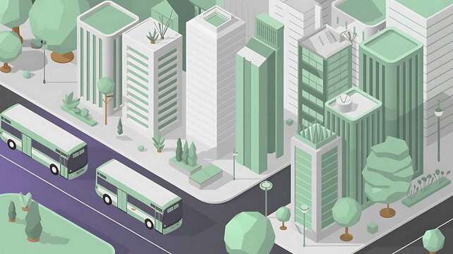 Eco Friendly Smart City Infrastructure with Electric Buses