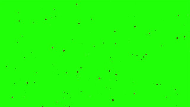 Green Screen Fire Spark Overlay Chroma Key Animation
