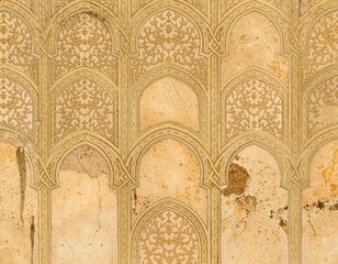 Obraz premium Ottoman archway pattern background