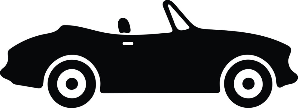 travel car silhouette icon 
