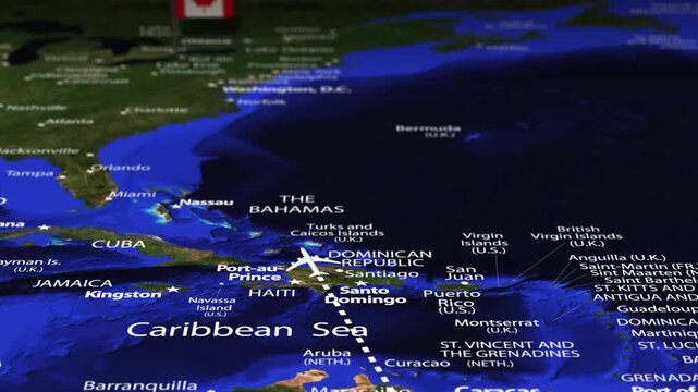 Flight From Asuncion PARAGUAY to Toronto Canada