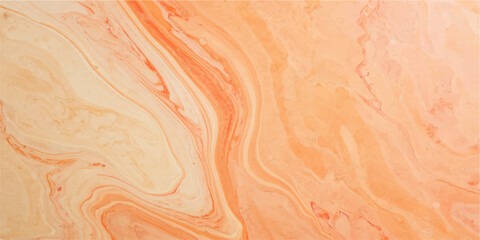 Obraz premium Elegant Peach Marble Vector with Flowing Light Orange Veins Smooth Organic Texture Modern Abstract Pattern for Creative Digital Projects