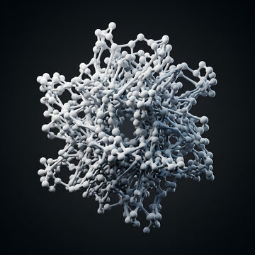 Molecular virus like protein structure.