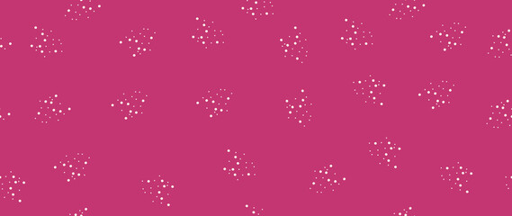Flat design. Horizontal seamless background. Shining stars. Perfect for textile design, screensavers, covers, cards, invitations and posters.
