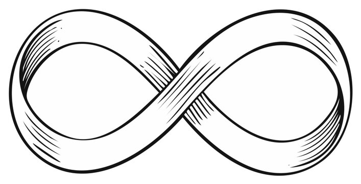 Infinity Symbol Illustration Graphic Design