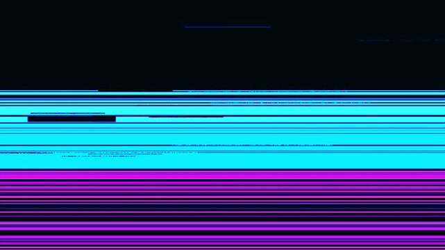 Retro VHS Glitch Transition Overlay Distortion Motion Graphics Effect