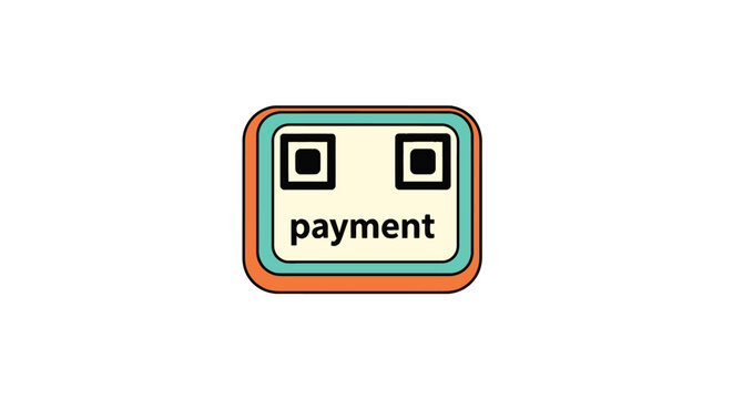 Payment method with QR code.
