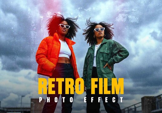 Retro Film Photo Effect
