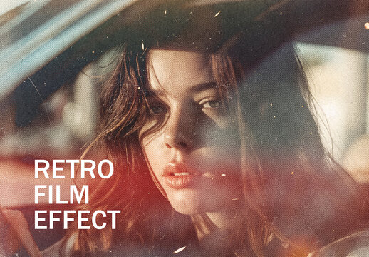 Retro Film Photo Effect