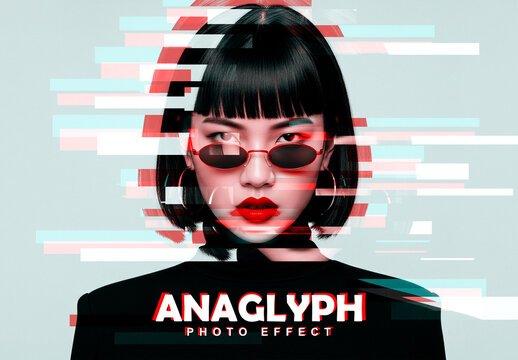 Anaglyph Photo Effect