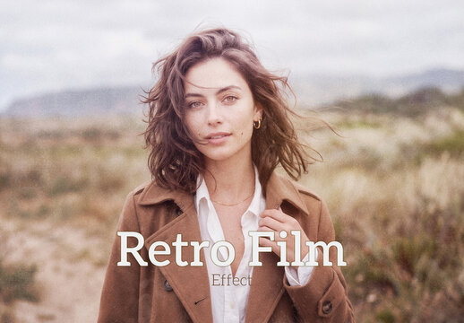 Retro Film Photo Effect