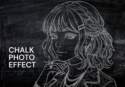 Chalk Photo Effect
