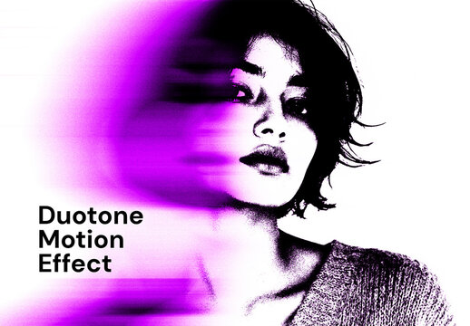 Duotone Motion Photo Effect
