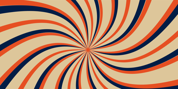 Circus pattern with rays and stars. Cirsus banner for show, fair. Vector illustration