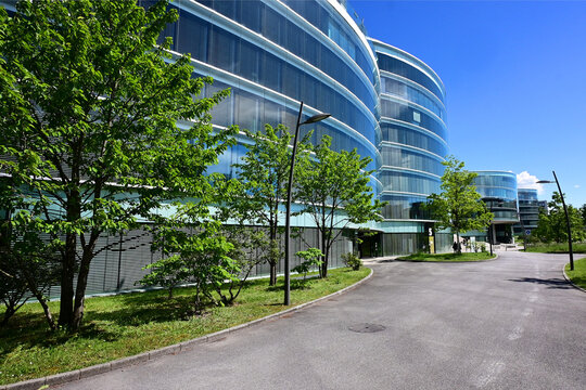 Geneva, Switzerland, Europe - 05.2026 : Maison de la Paix - House of Peace, Graduate Institute of International and Development Studies, IHEID, bilingual English-French educational institution