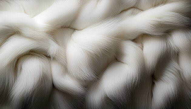 White Fur Wool