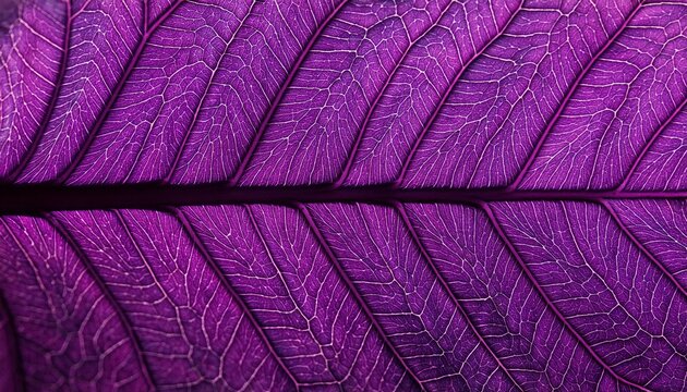 Purple Leaf Texture