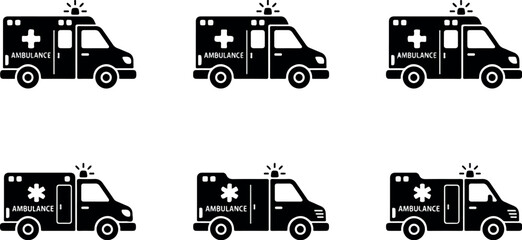 ambulance icons © Rabea