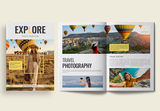 Travel Magazine Layout