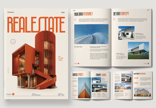 Real Estate Brochure Layout