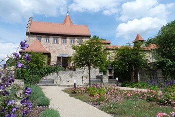 Garten an der Niederburg in Kranichfeld © Falko Göthel
