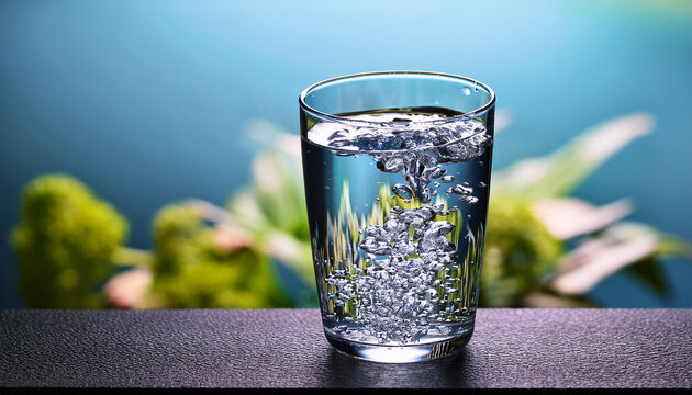 Mineral Water In A Glass