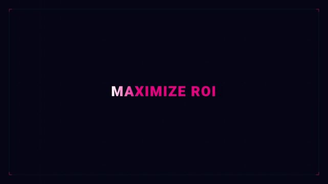 Animated sales funnel dashboard with ROI conversion system, customer management and digital marketing strategy, supporting business analytics, SaaS lead optimization, seamless looping video
