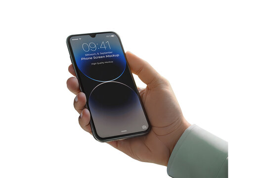 Phone Mockup for Studio Presentation and Brand Showcase