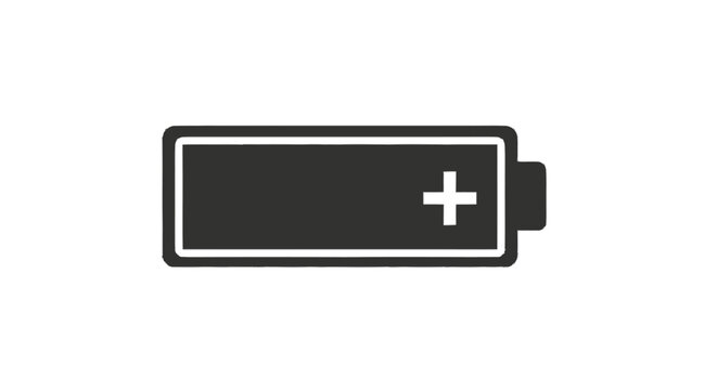 Partial minimalist flat illustration of a dark grey rounded rectangle 