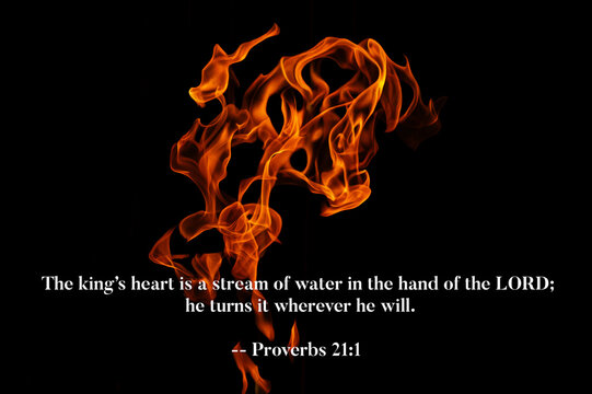 Proverbs 21 1 - A King's Heart