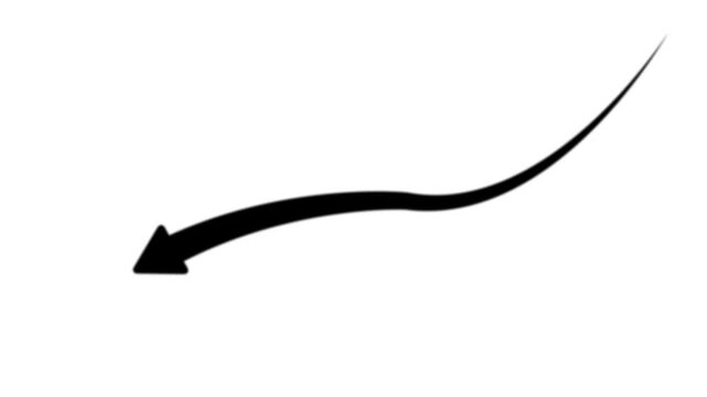 Glowing Upward Arrow Curve Animation Accelerating Growth, Rising Performance, Abstract arrow growth chart of on a white background,with 4k video animation.