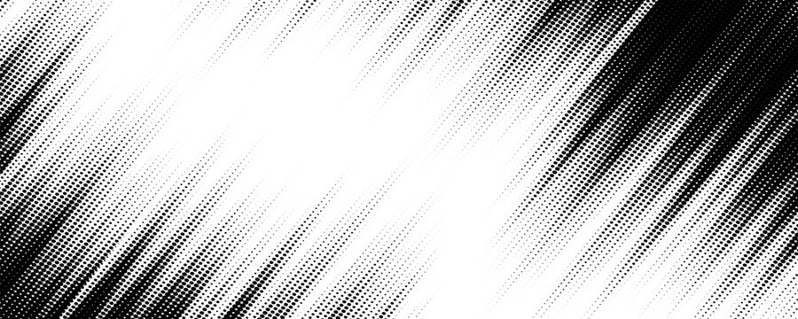 Halftone dotted abstract background. Grain gradient texture background with dots. Noise Stipple pointillism pattern. Sand, grain, grunge stipple effect. Abstract texture, vector illustration. modern