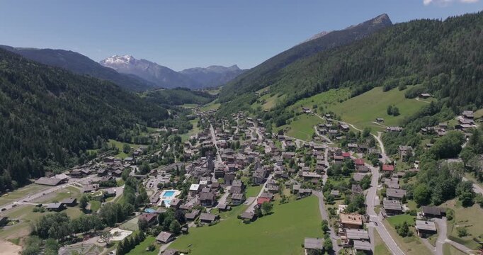 Route de la colombier le grand bornand